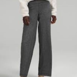 NWT Lululemon Align High-Rise Wide Leg Pant 31” Sz. 8 Heathered Graphite Grey